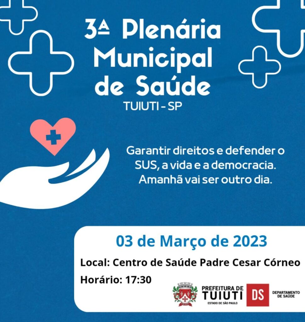 Plen Ria Municipal De Sa De Prefeitura Municipal De Tuiuti