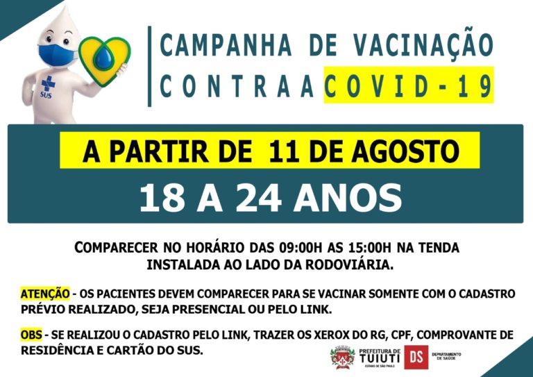 CAMPANHA DE VACINAÇÃO CONTRA COVID-19