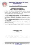 Adjudicação Chamamento Público 002-2021