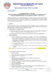 Edital Chamada Pública 001-2023 – Praça de Atrativos Feira do Produtor Rural