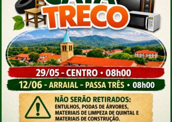 Prefeitura de Tuiuti realiza ação “Cata Treco” para descarte consciente de materiais