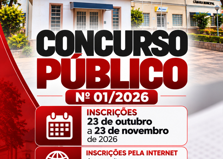 Prefeitura de Tuiuti abre inscrições para Concurso Público nº 01/2026